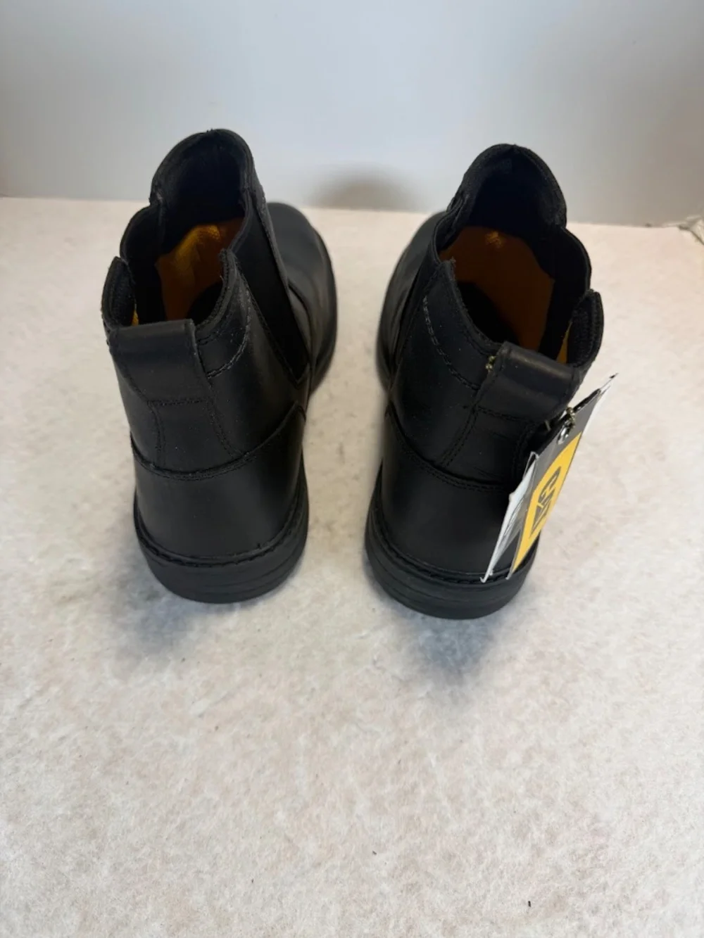 CAT Inherit Pull On ST Steel Toe Chelsea Boots Men's 9.5 Wide NIB